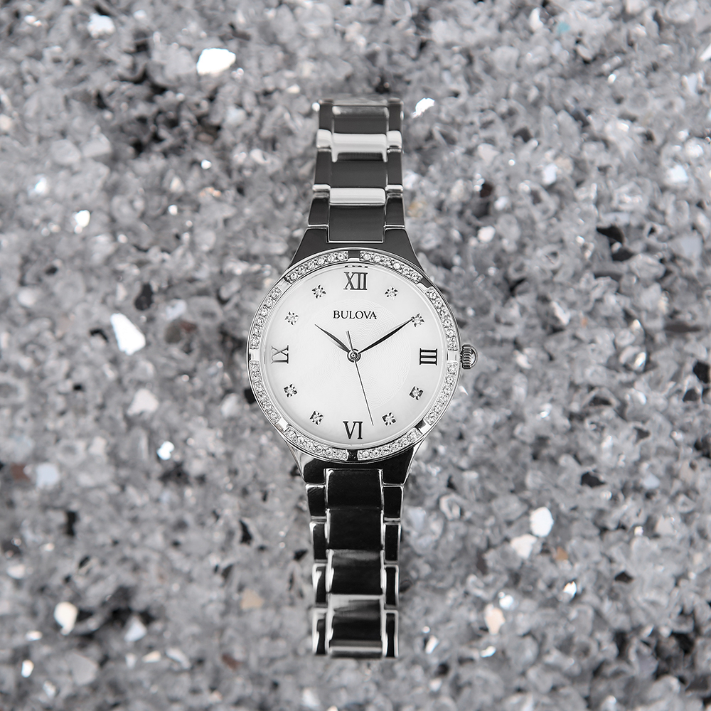 zegarek Bulova 96L262 kwarcowy damski Diamond - miniatura 6