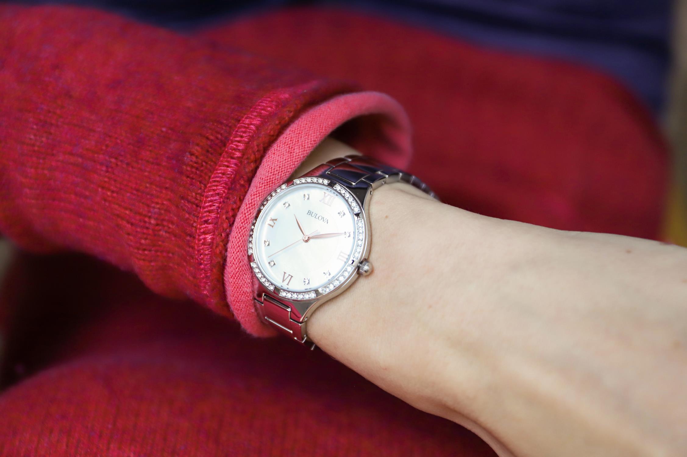 zegarek Bulova 96L264 kwarcowy damski Diamond - miniatura 6