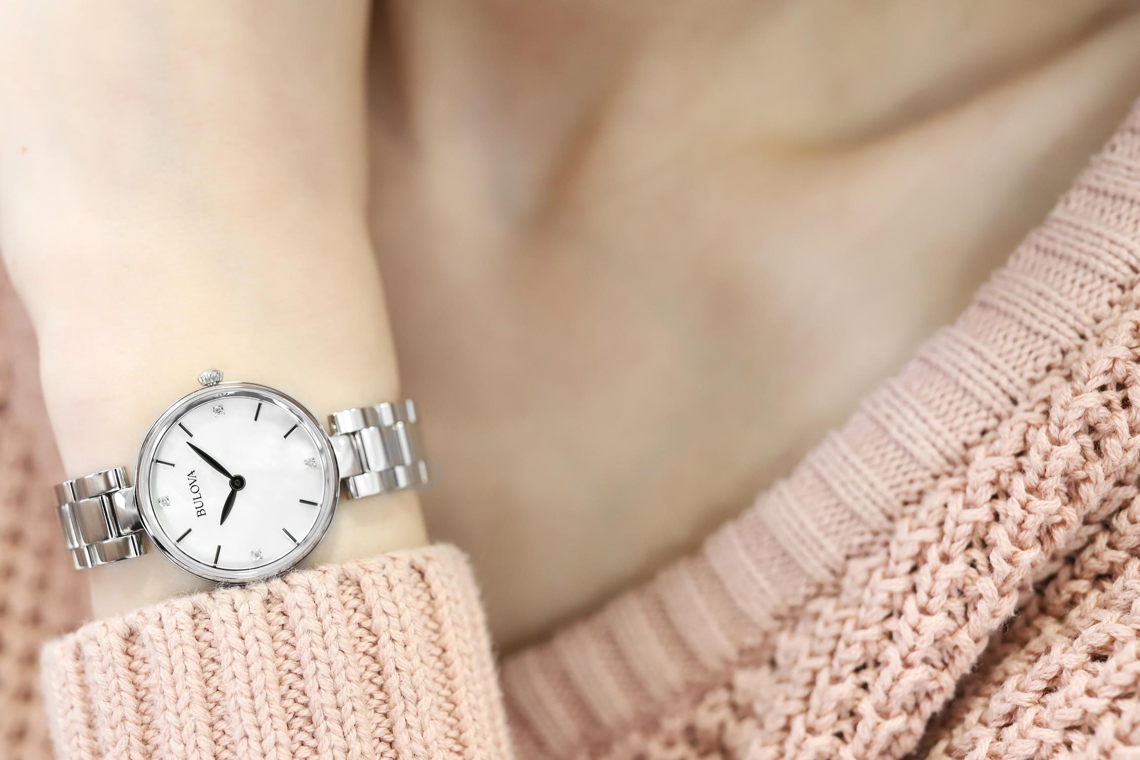 Bulova 96S159 damski zegarek Diamond bransoleta - miniatura 3