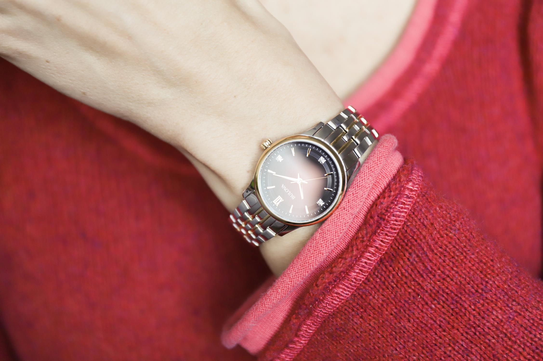Bulova 98P196 zegarek damski Diamond - miniatura 2