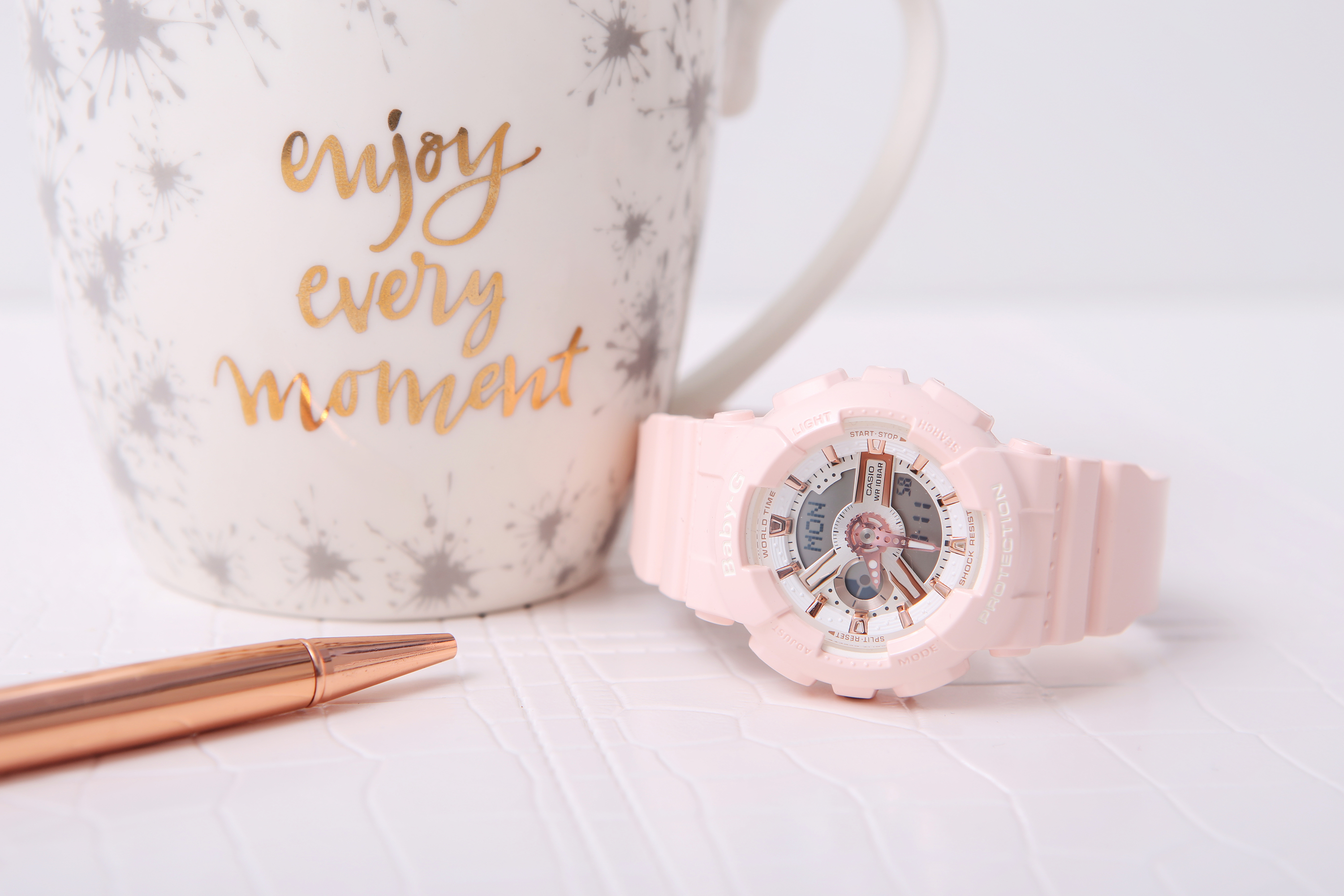 zegarek Casio BA-110RG-4AER Baby-G mineralne - miniatura 11