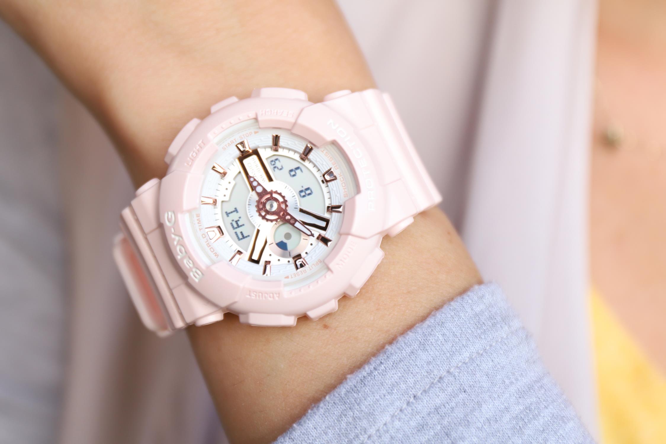 zegarek Casio BA-110RG-4AER kwarcowy damski Baby-G - miniatura 6