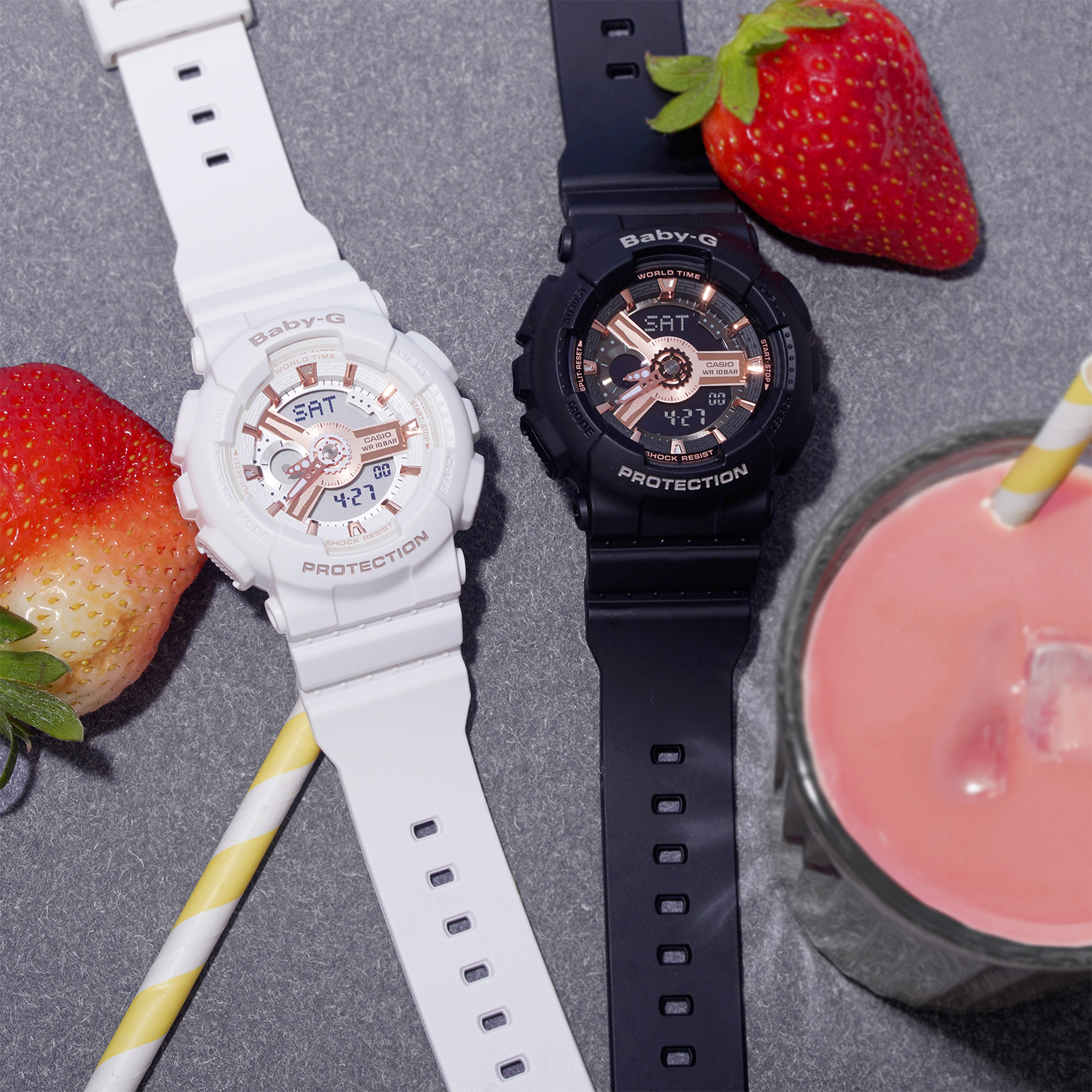 zegarek Casio BA-110RG-7AER kwarcowy damski Baby-G
