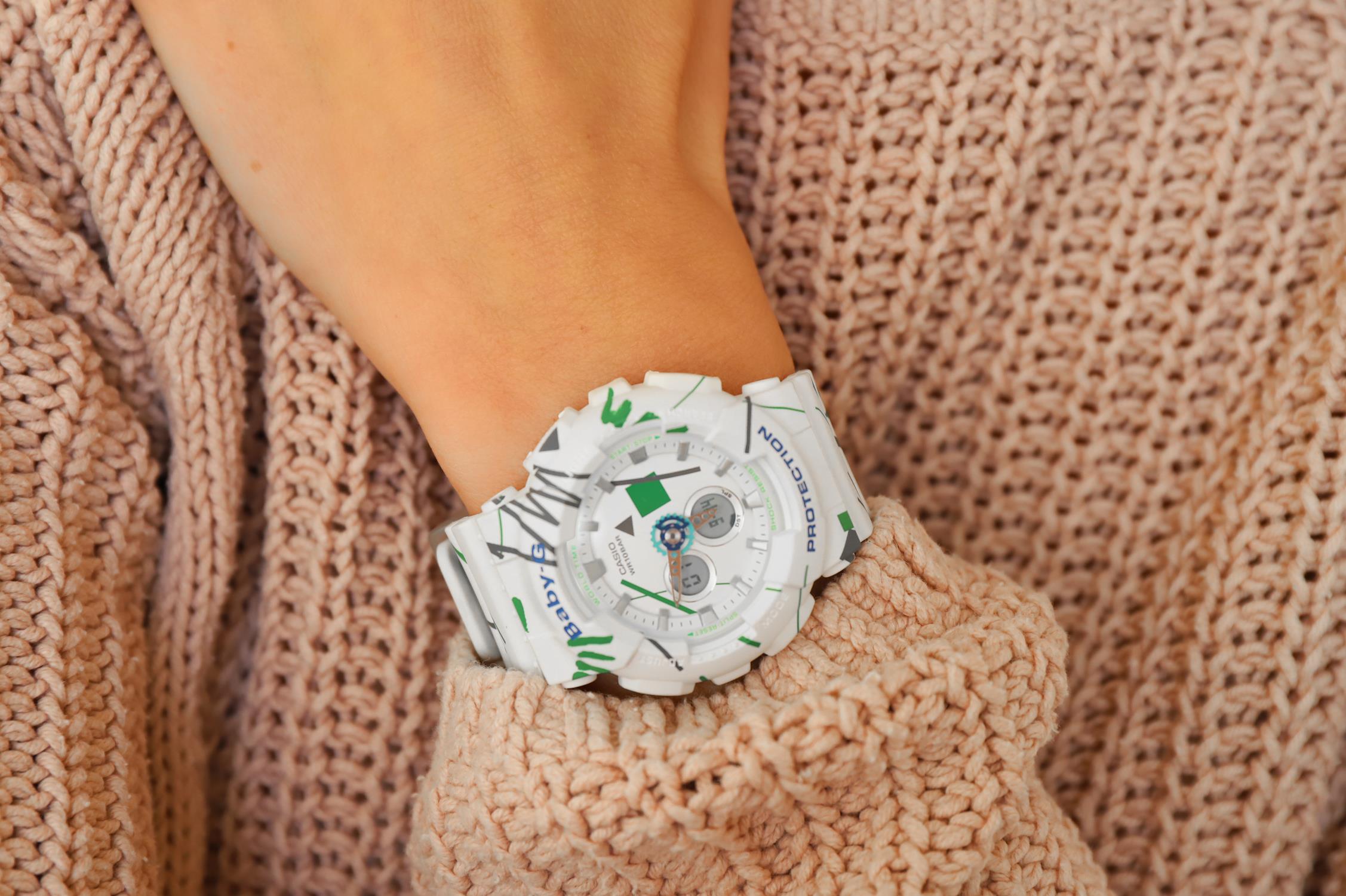 zegarek Casio BA-120SC-7AER kwarcowy damski Baby-G - miniatura 6