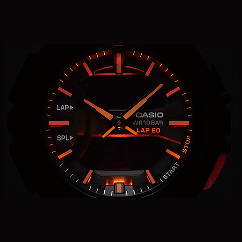 Baby-G BGA-240L-1ADR zegarek czarny sportowy Baby-G pasek - miniatura 5