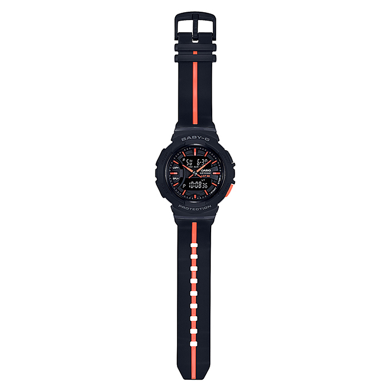 Baby-G BGA-240L-1ADR damski zegarek Baby-G pasek - miniatura 3