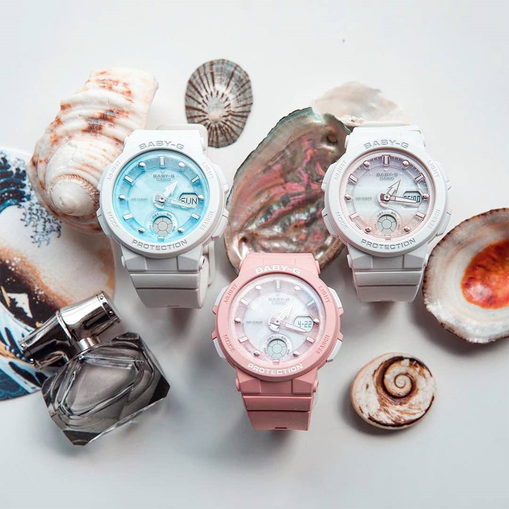 Baby-G BGA-250-4AER BEACH EXPLORER zegarek sportowy Baby-G