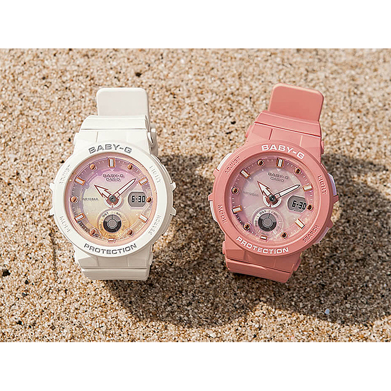 zegarek Baby-G BGA-250-4AER kwarcowy damski Baby-G BEACH EXPLORER