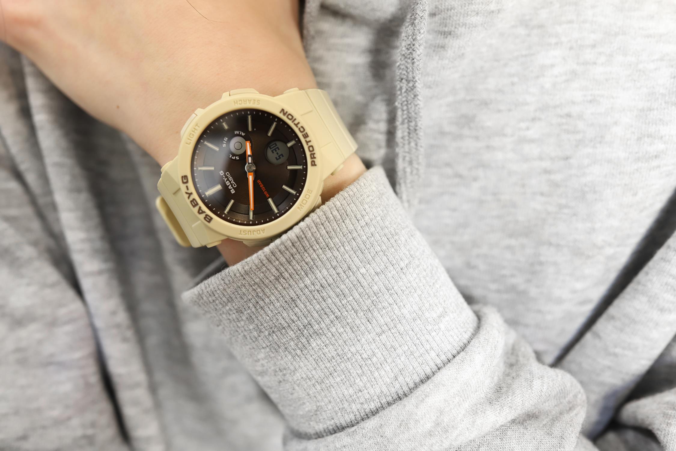Casio BGA-255-5AER Baby-G zegarek damski sportowy mineralne - miniatura 8
