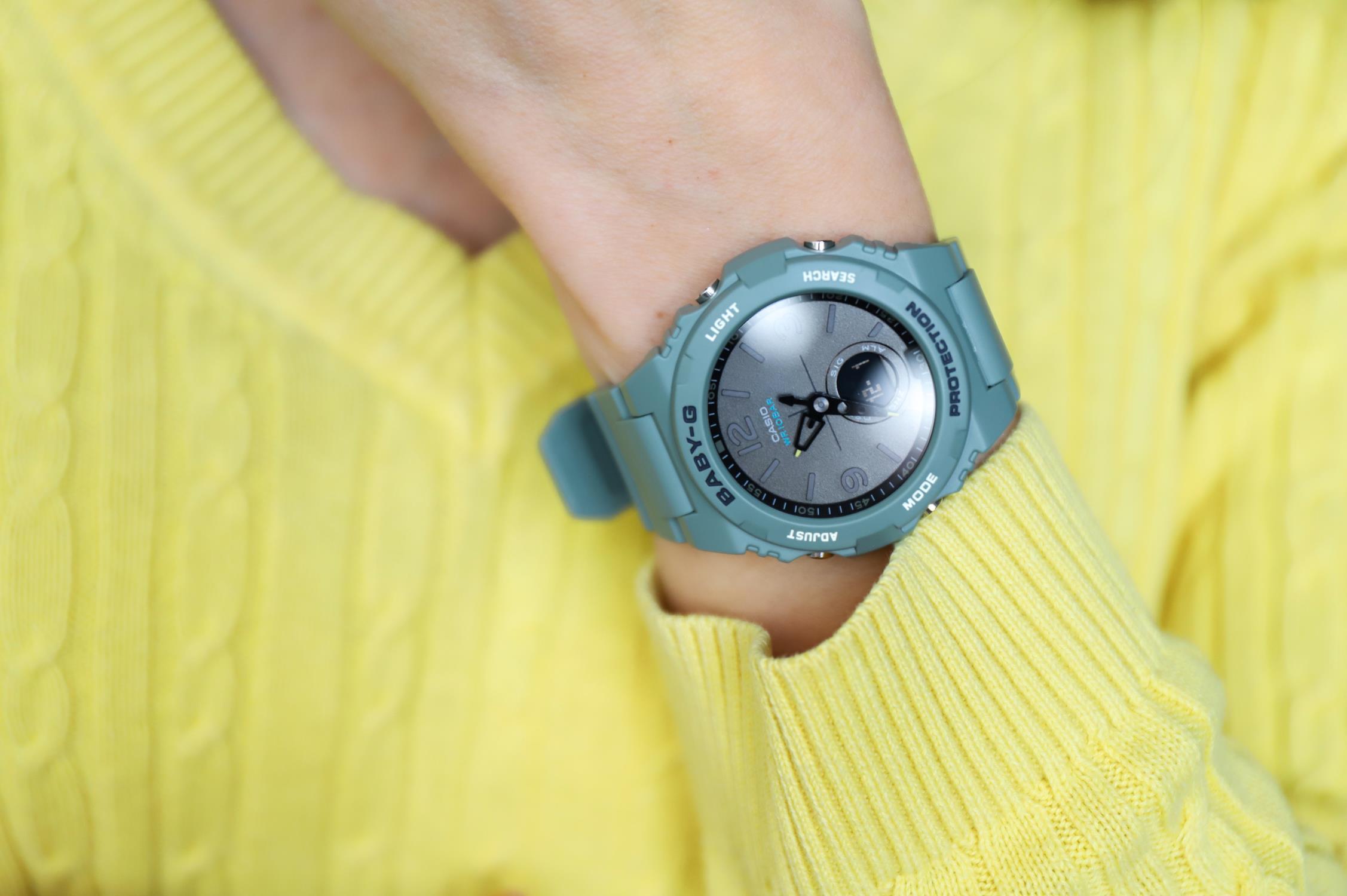 zegarek Casio BGA-260-3AER zielony Baby-G - miniatura 7