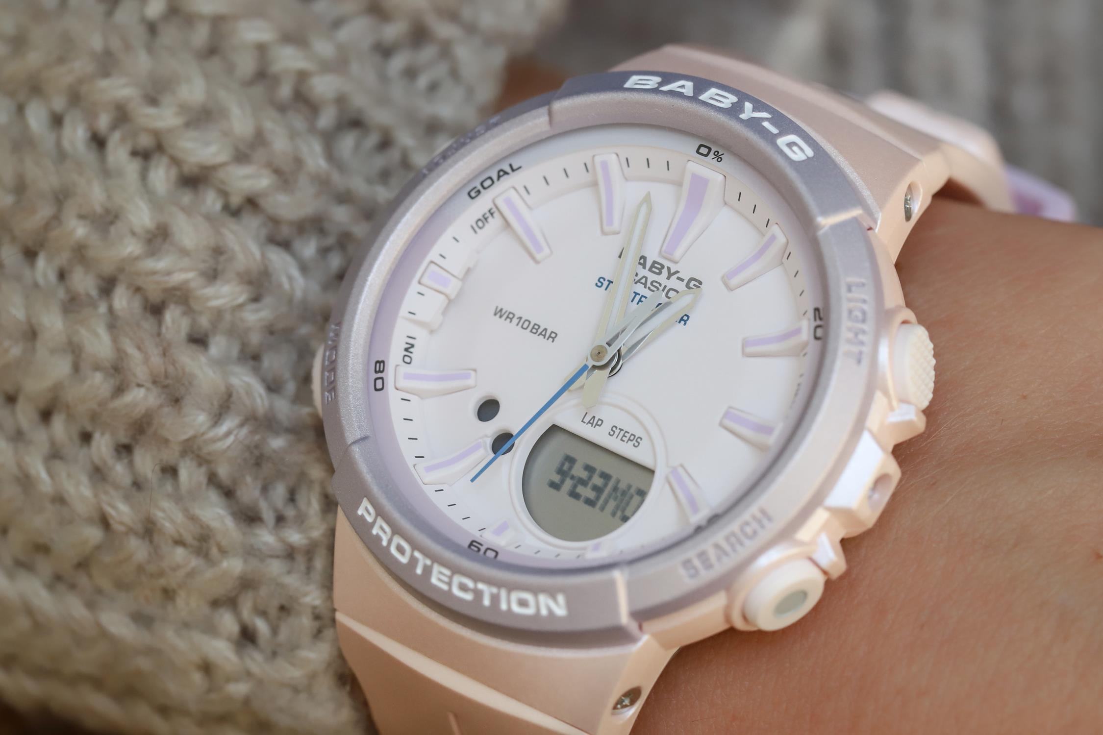 zegarek Casio BGS-100SC-4AER różowy Baby-G - miniatura 7