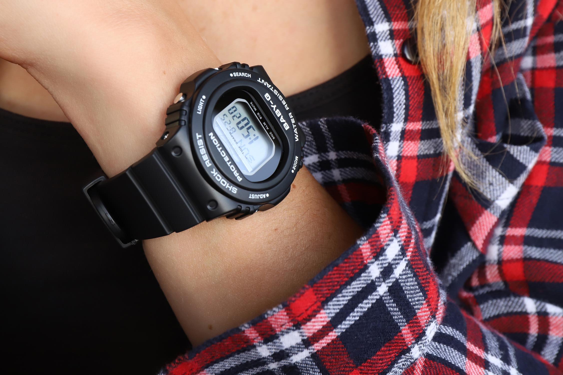 Casio BLX-570-1ER damski zegarek Baby-G pasek - miniatura 8