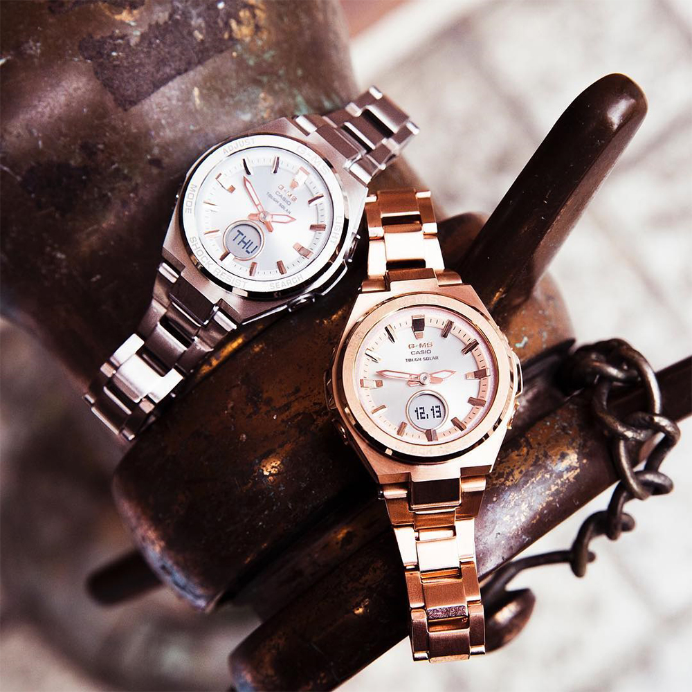 zegarek Baby-G MSG-S200D-7AER solar damski Baby-G G-MS METAL BEZEL - miniatura 6