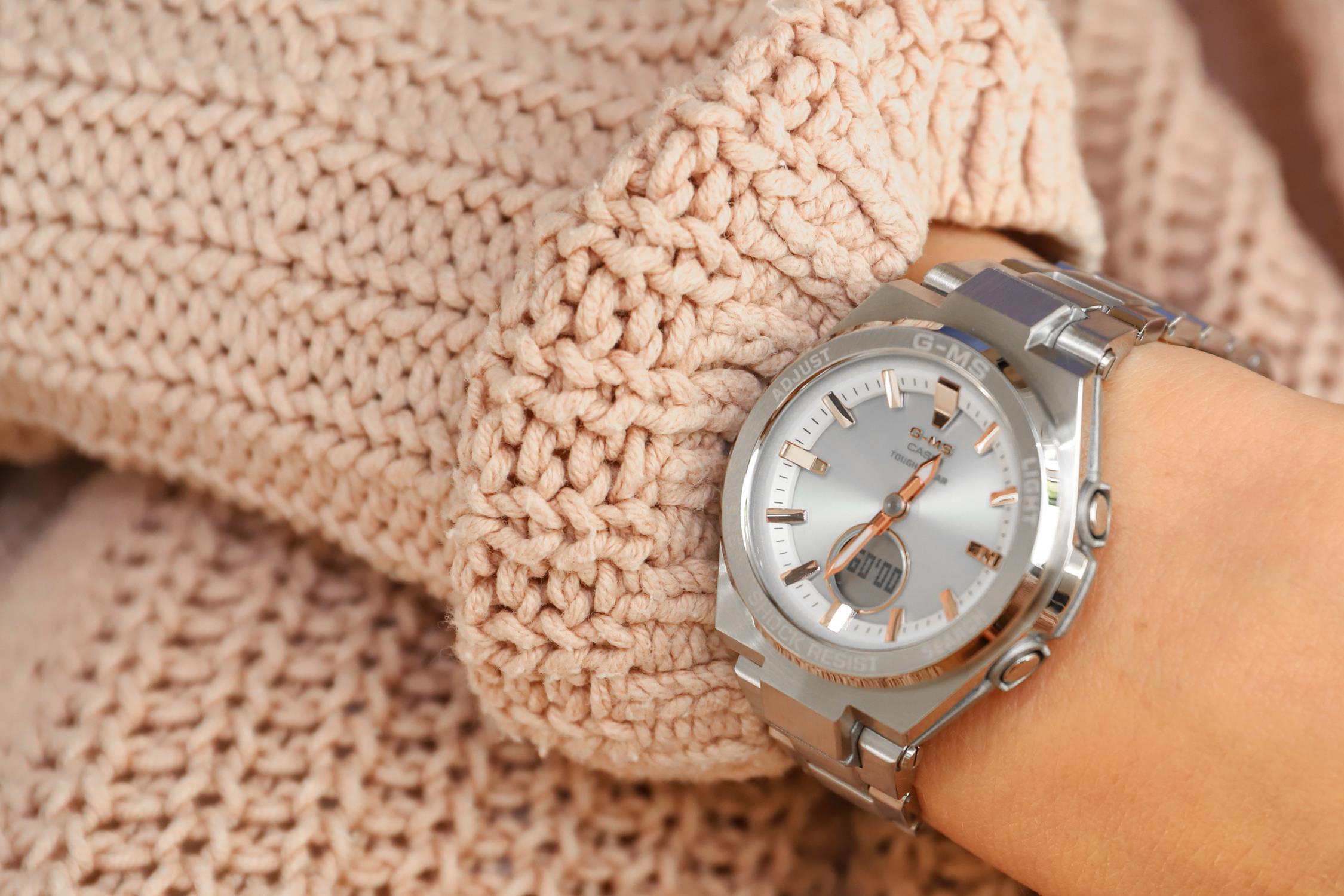 Baby-G MSG-S200D-7AER Baby-G G-MS METAL BEZEL zegarek damski sportowy mineralne - miniatura 8