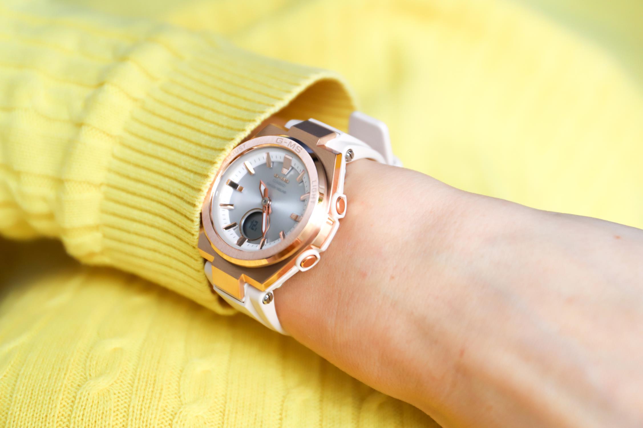 Baby-G MSG-S200G-4AER Baby-G G-MS METAL BEZEL zegarek damski sportowy mineralne - miniatura 8
