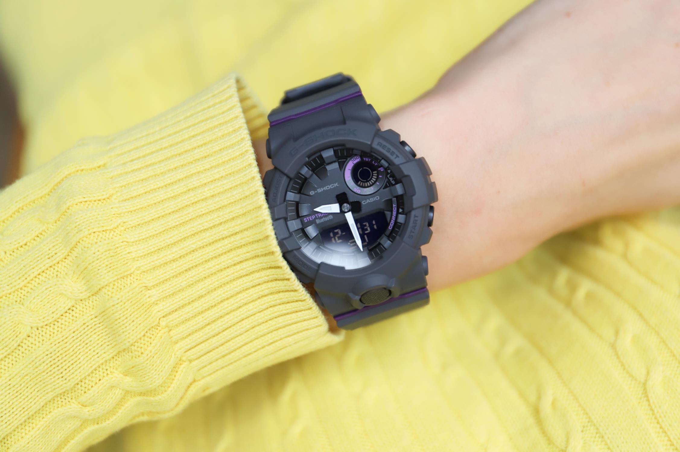 zegarek G-Shock GMA-B800-8AER S-SERIES STEP TRACKER damski z krokomierz G-SHOCK S-Series - miniatura 3