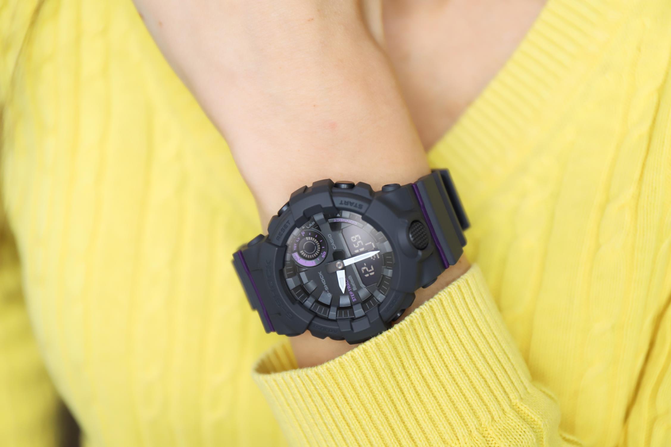 G-Shock GMA-B800-8AER zegarek szary sportowy G-SHOCK S-Series pasek - miniatura 5