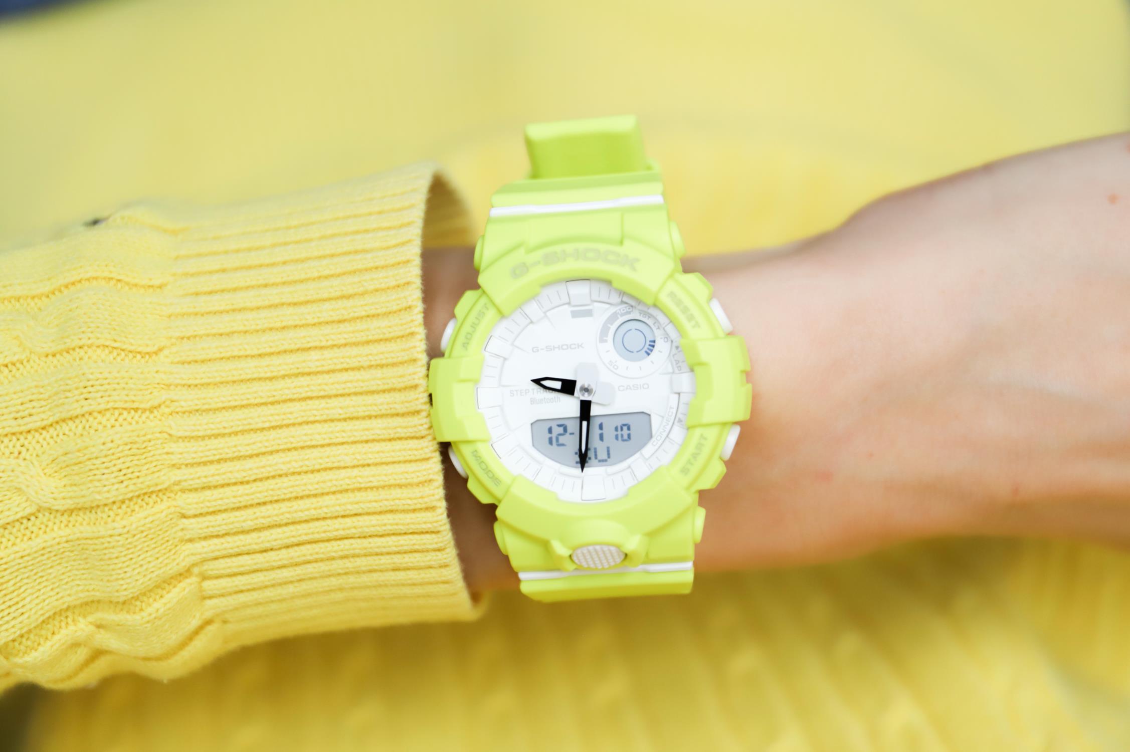 zegarek G-Shock GMA-B800-9AER żółty G-SHOCK S-Series - miniatura 7