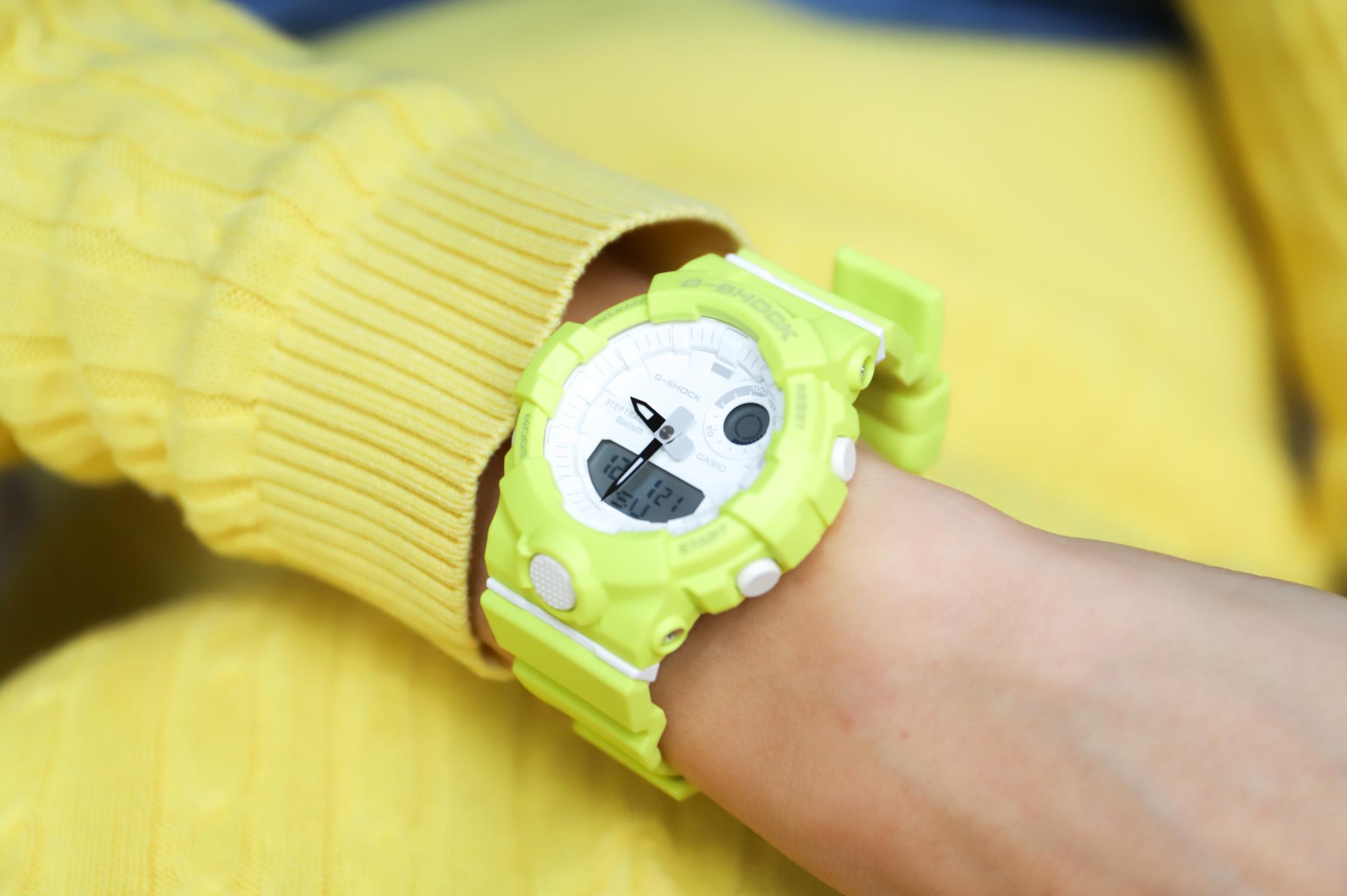 G-Shock GMA-B800-9AER G-SHOCK S-Series S-SERIES STEP TRACKER zegarek damski sportowy mineralne - miniatura 8