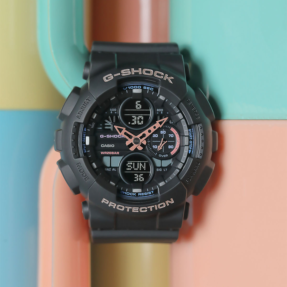 G-Shock GMA-S140-1AER zegarek czarny sportowy G-SHOCK S-Series pasek - miniatura 5