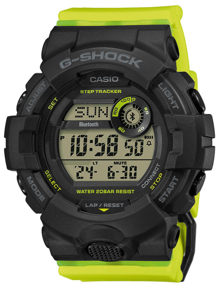 G-SHOCK G-SQUAD BLUETOOTH SYNC STEP TRACKER GMD-B800SC-1BER