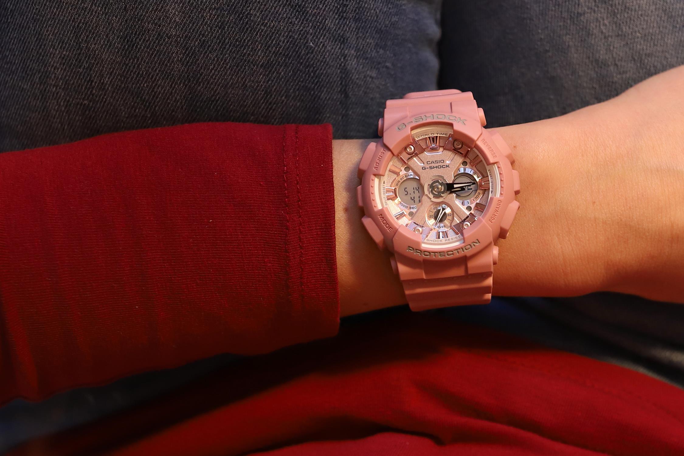 G-Shock GMA-S120DP-4AER damski zegarek G-SHOCK S-Series pasek