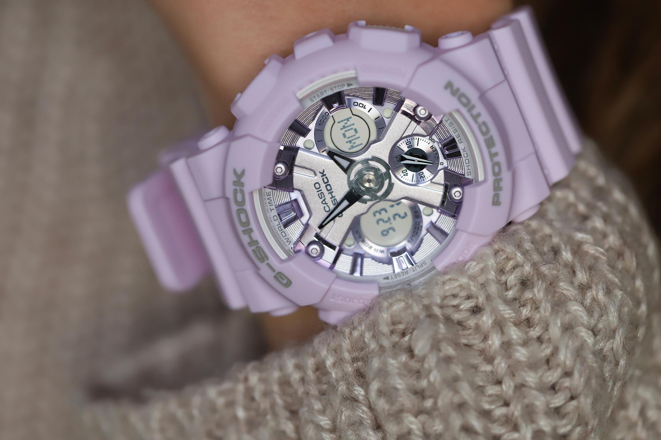 G-Shock GMA-S120DP-6AER S-SERIES zegarek sportowy G-SHOCK S-Series