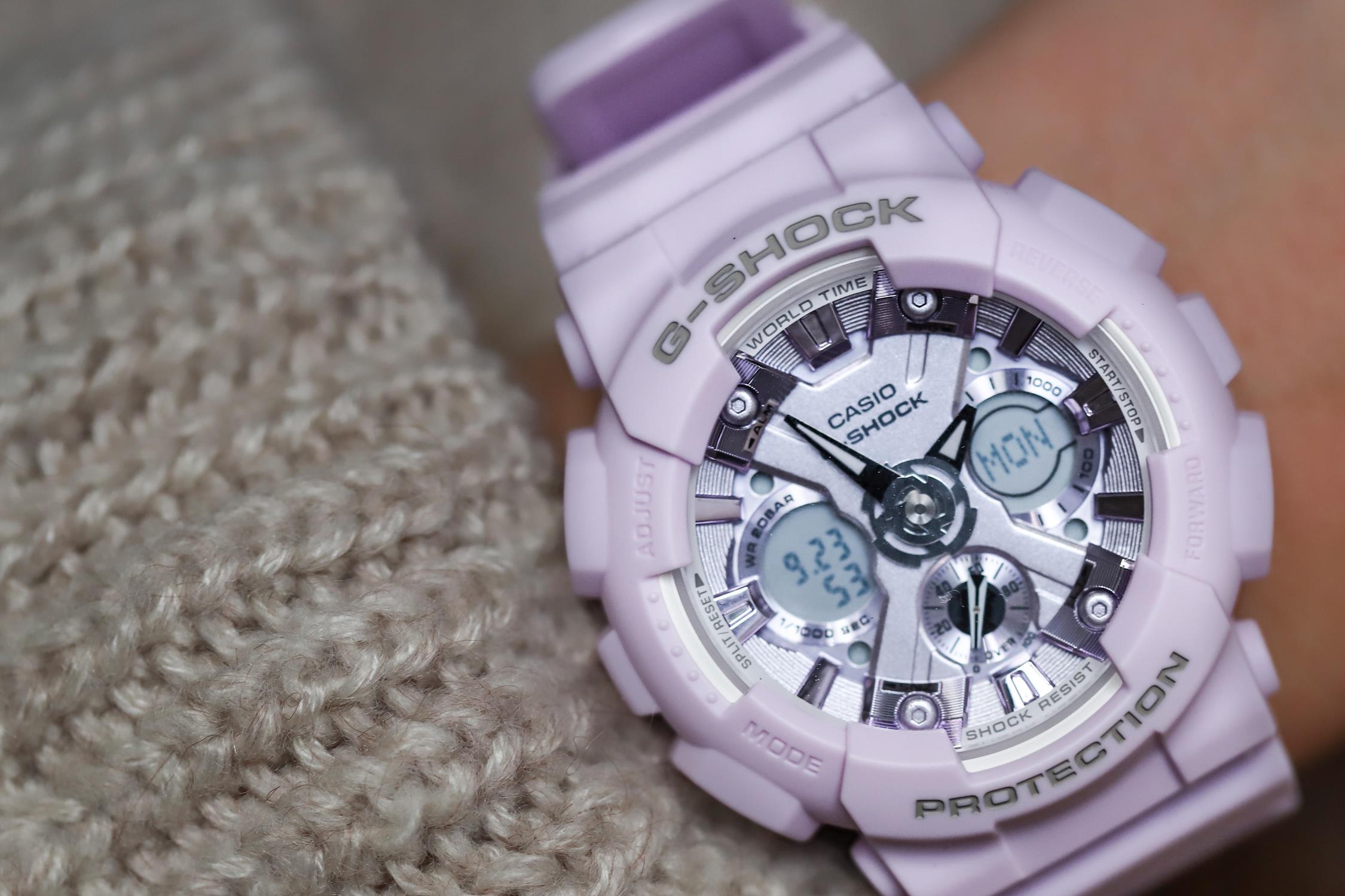 zegarek G-Shock GMA-S120DP-6AER kwarcowy damski G-SHOCK S-Series S-SERIES