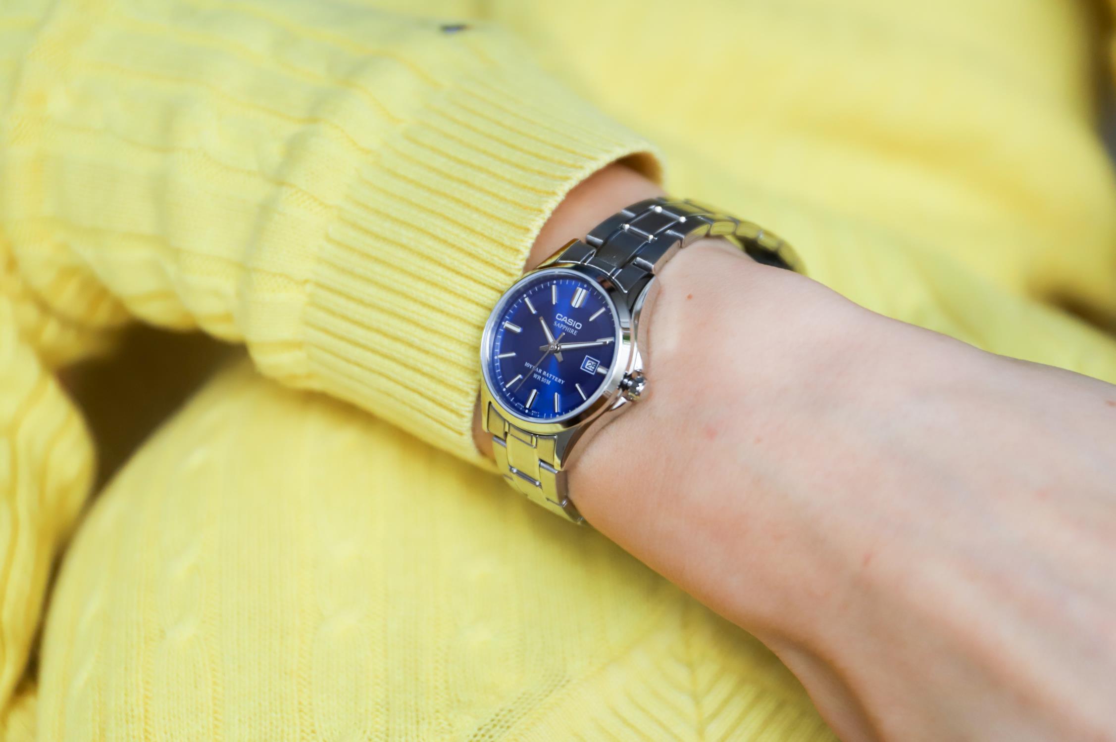 zegarek Casio LTS-100D-2A2VEF srebrny Klasyczne
