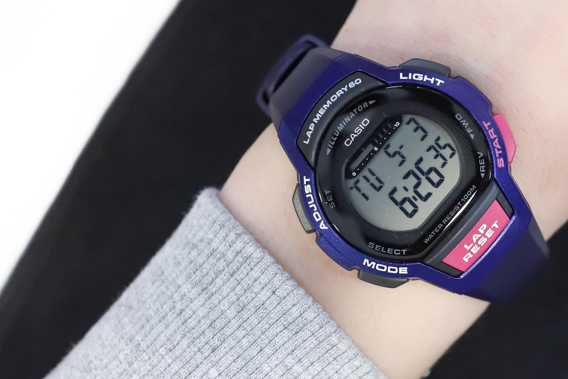zegarek Casio LWS-1000H-2AVEF kwarcowy damski Sportowe - miniatura 6