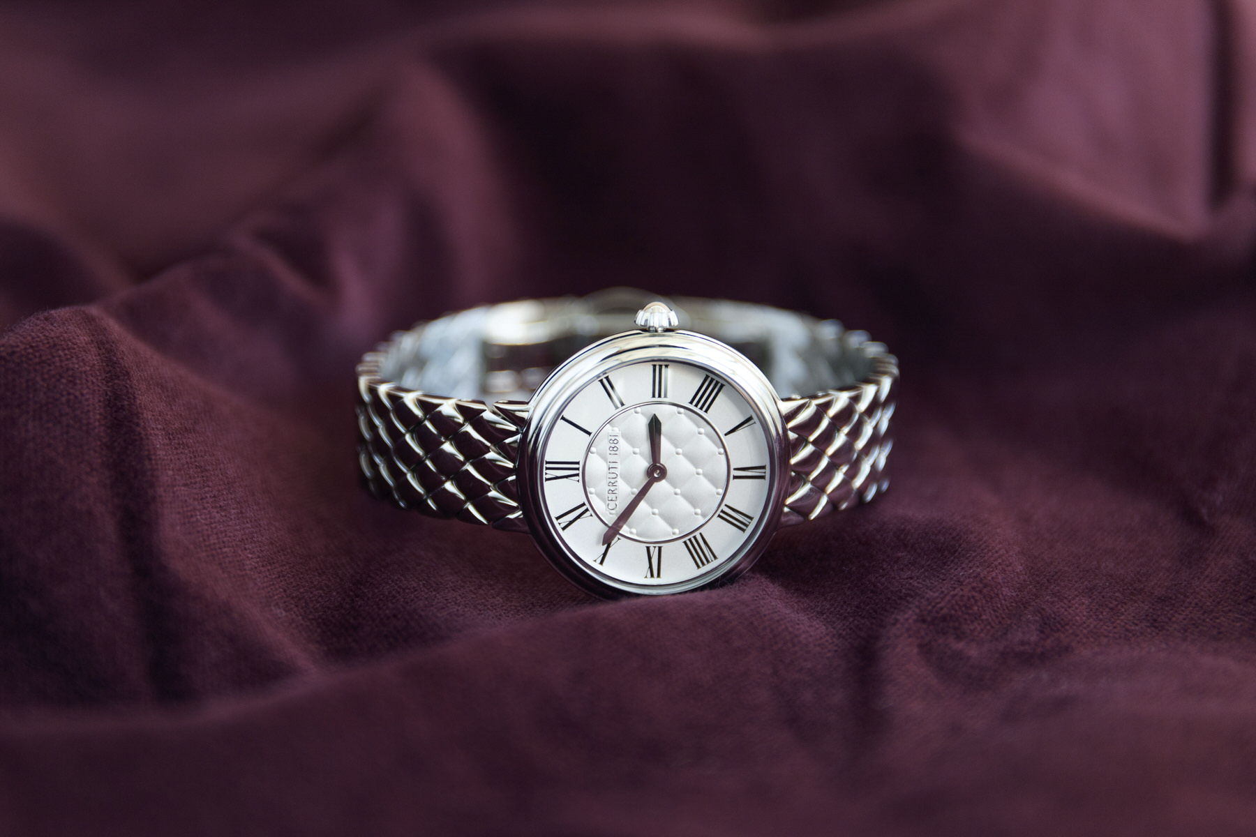 Cerruti 1881 CRM25201 damski zegarek Varena bransoleta - miniatura 2