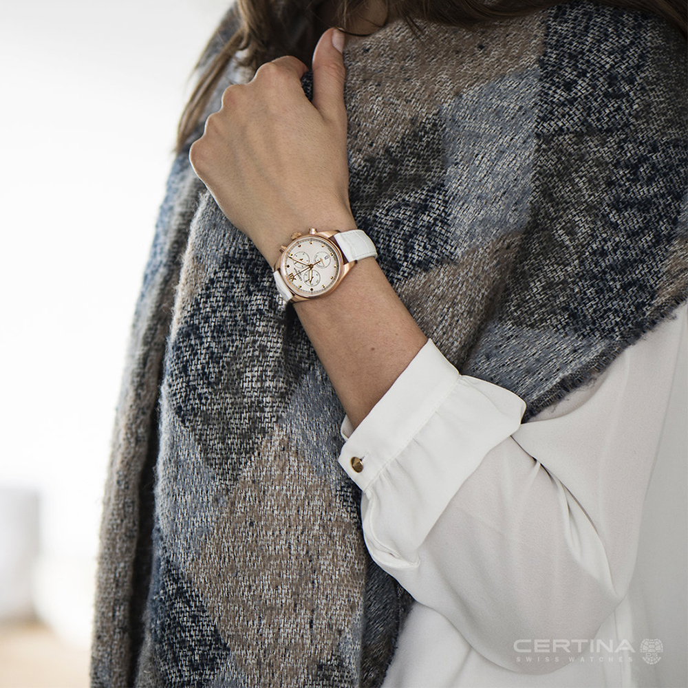 Certina C033.234.36.118.00 DS-8 Lady Chronograph zegarek klasyczny DS-8