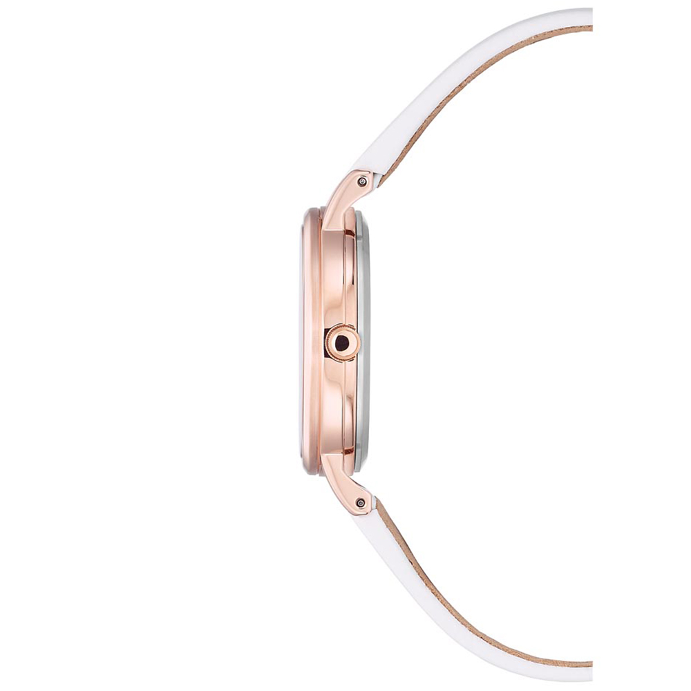 Citizen EM0579-14A zegarek różowe złoto klasyczny Ecodrive pasek - miniatura 5