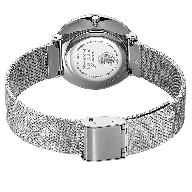 Citizen EM0640-82D damski zegarek Ecodrive bransoleta - miniatura 3