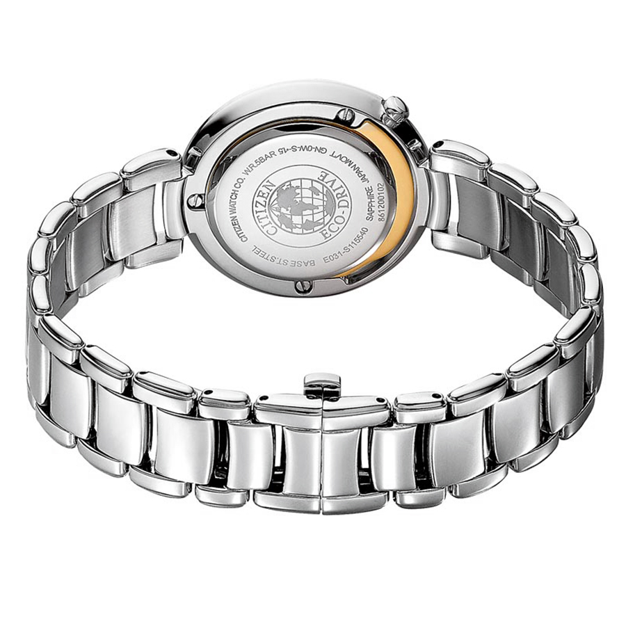 Citizen EM0658-87E damski zegarek Ecodrive bransoleta - miniatura 3