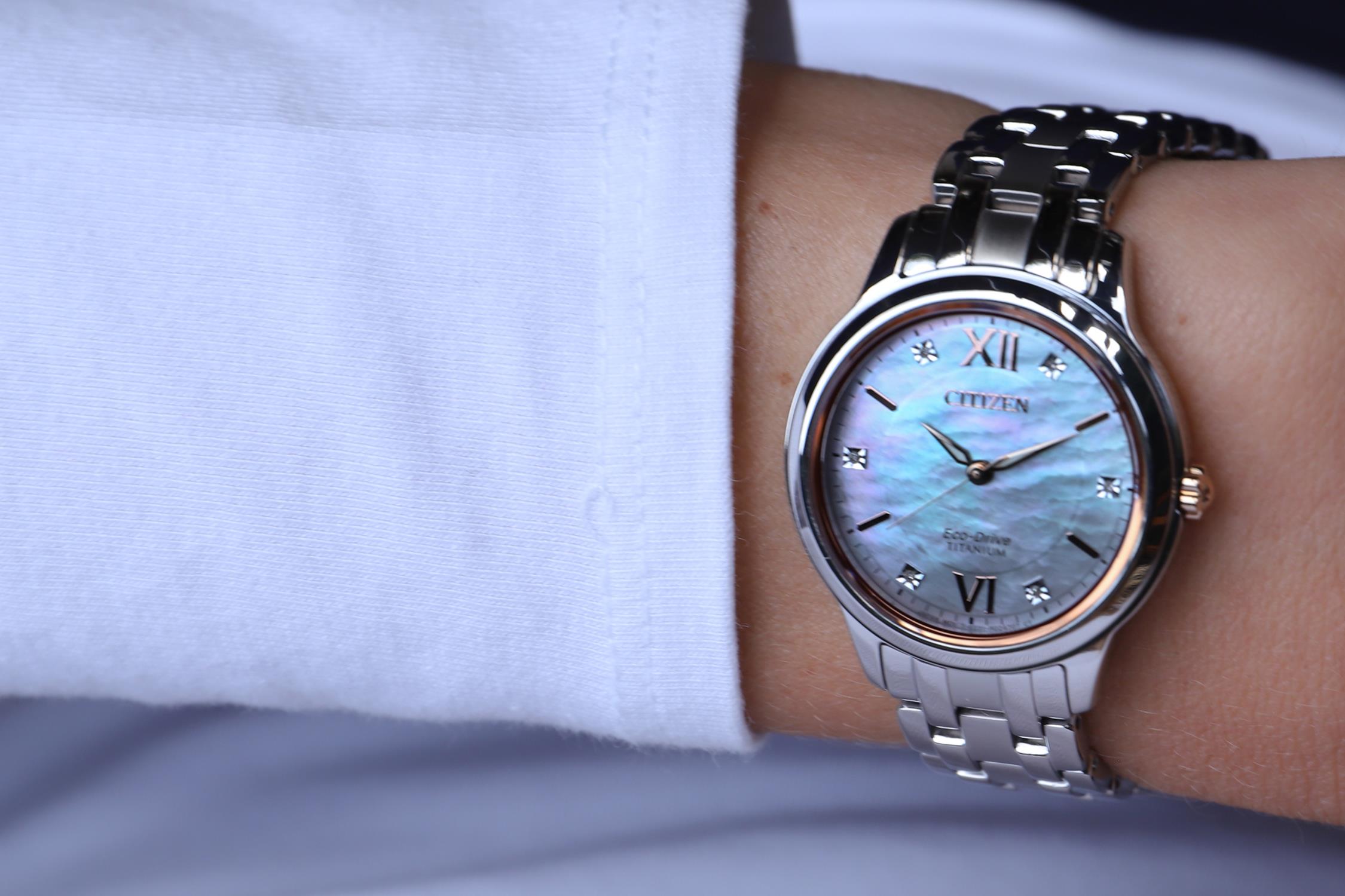 Citizen EM0726-89Y Ecodrive zegarek damski klasyczny szafirowe - miniatura 8