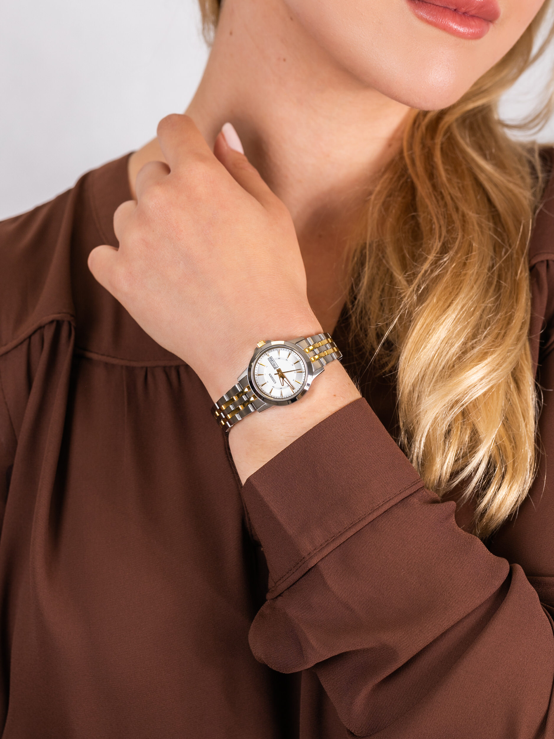 Citizen EQ0608-55AE damski zegarek Elegance bransoleta