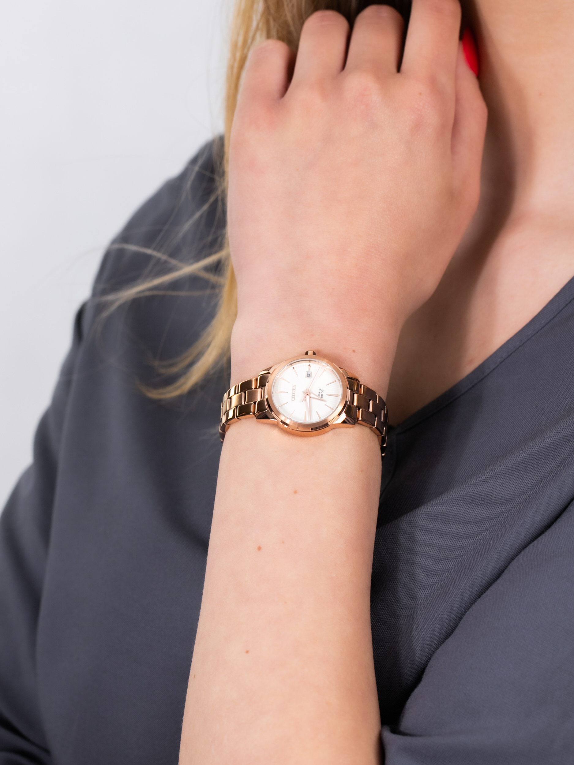 Citizen EU6073-53A damski zegarek Elegance bransoleta - miniatura 3