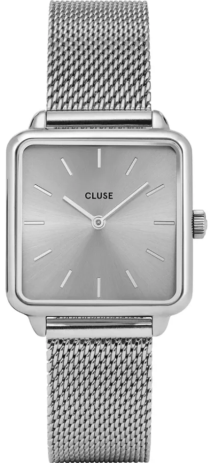 Cluse CL60012 La Tetragone Full Silver - zdjęcie 1