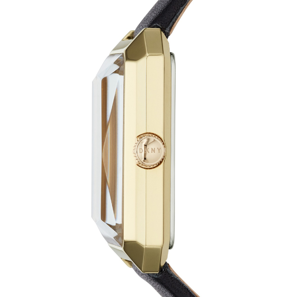 DKNY NY2705 zegarek złoty klasyczny Pasek pasek - miniatura 5