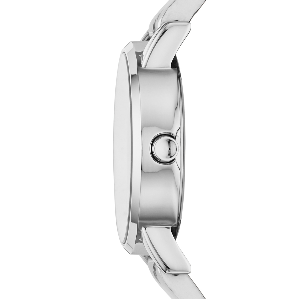 DKNY NY2803 zegarek srebrny klasyczny Pasek pasek - miniatura 5