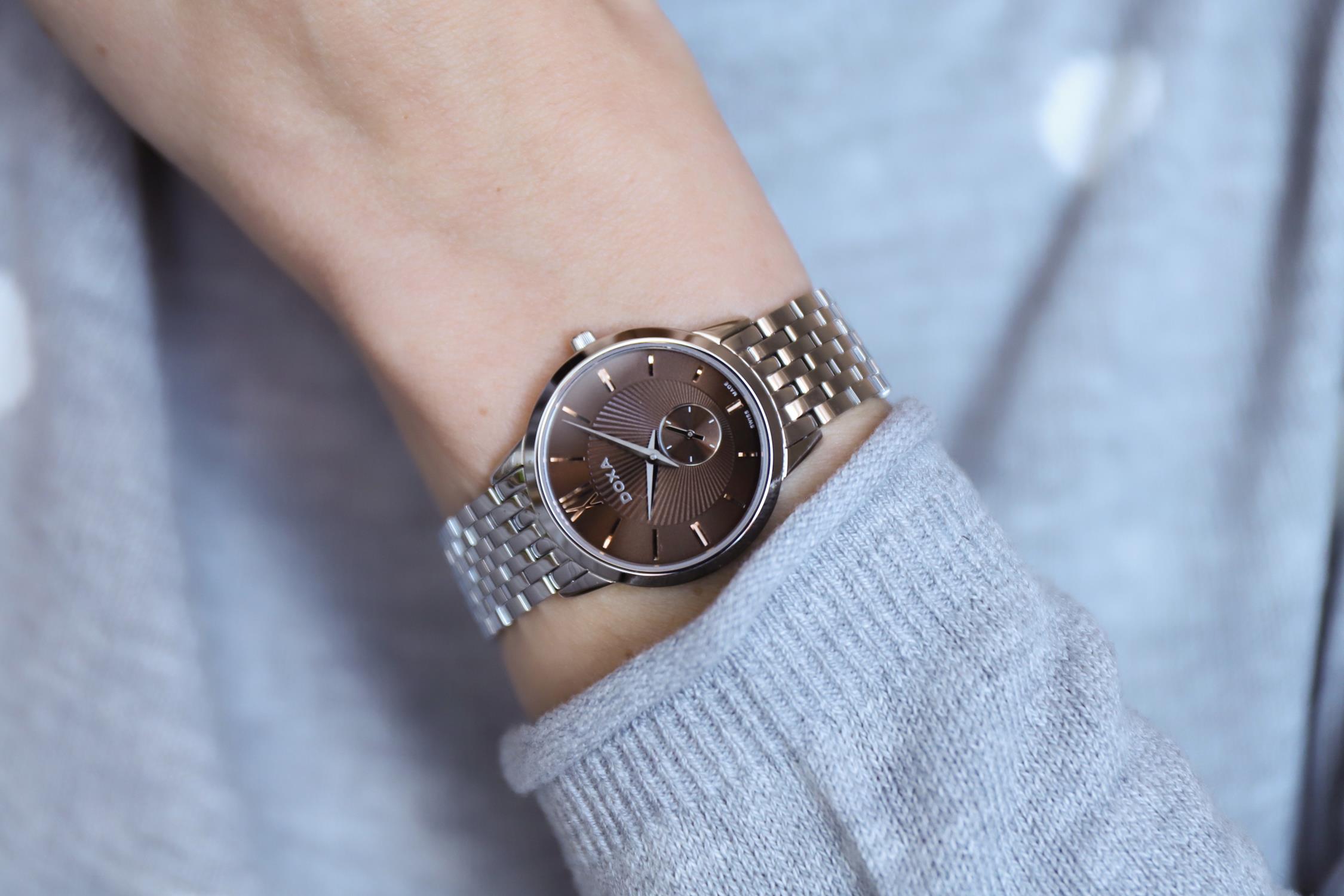 Doxa D156SBR zegarek damski Slim Line - miniatura 2