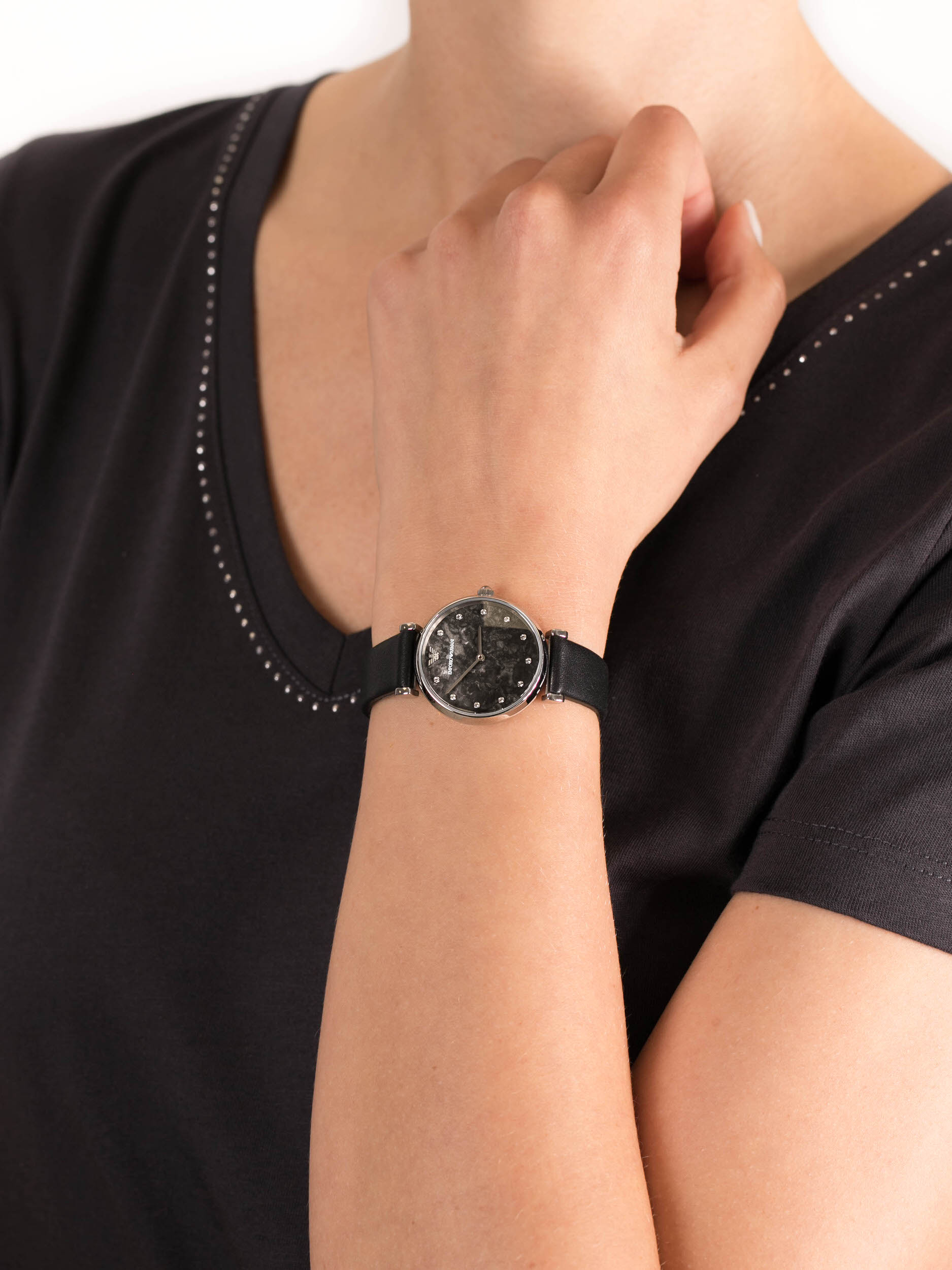 Emporio Armani AR11171 damski zegarek Ladies pasek - miniatura 3