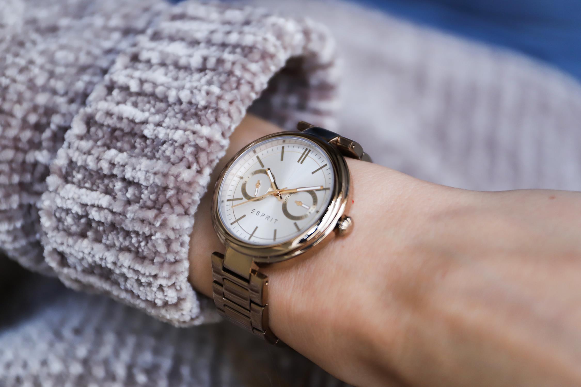Esprit ES109512003 zegarek różowe złoto fashion/modowy Damskie bransoleta - miniatura 5