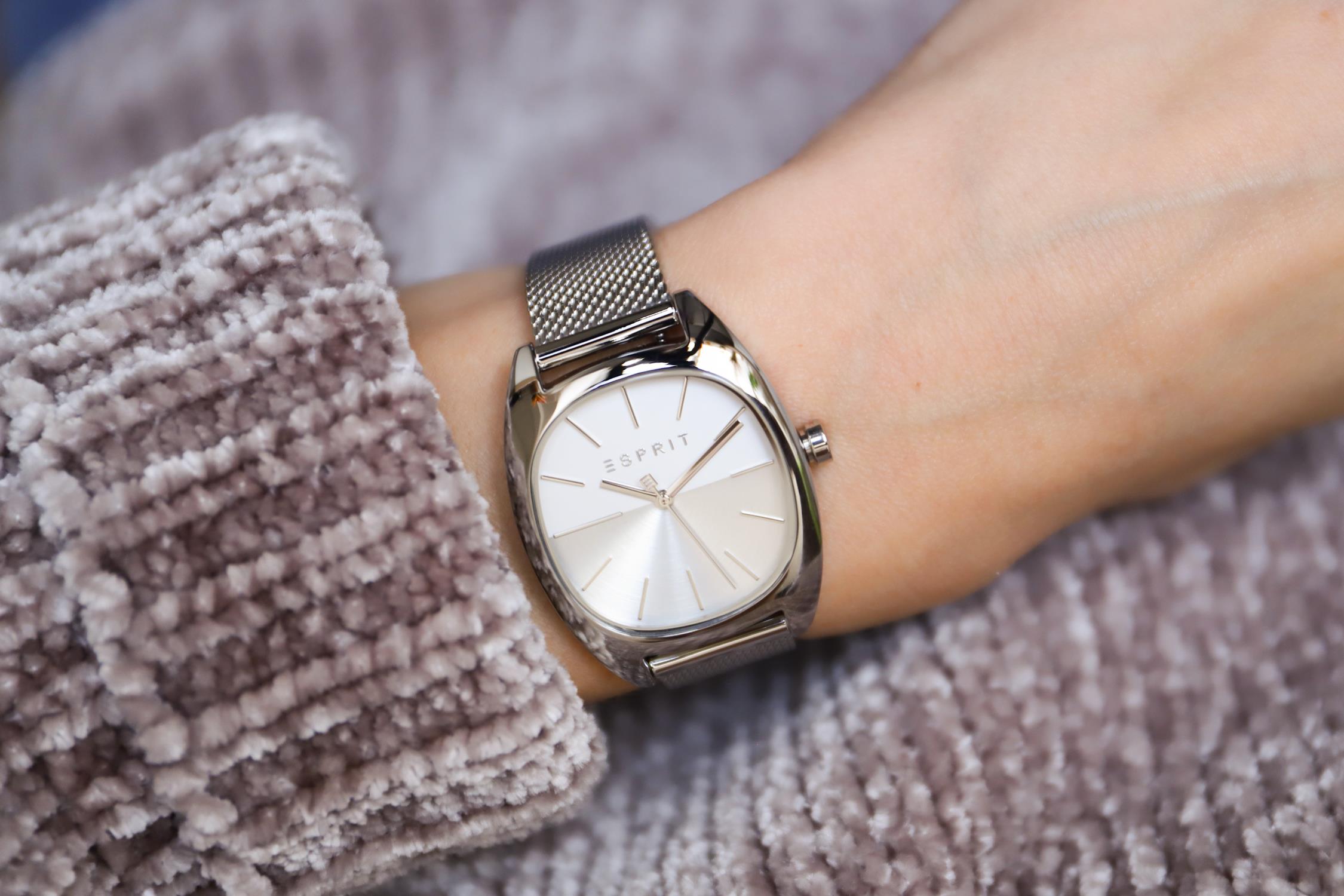Esprit ES1L038M0075 zegarek srebrny klasyczny Damskie bransoleta - miniatura 5