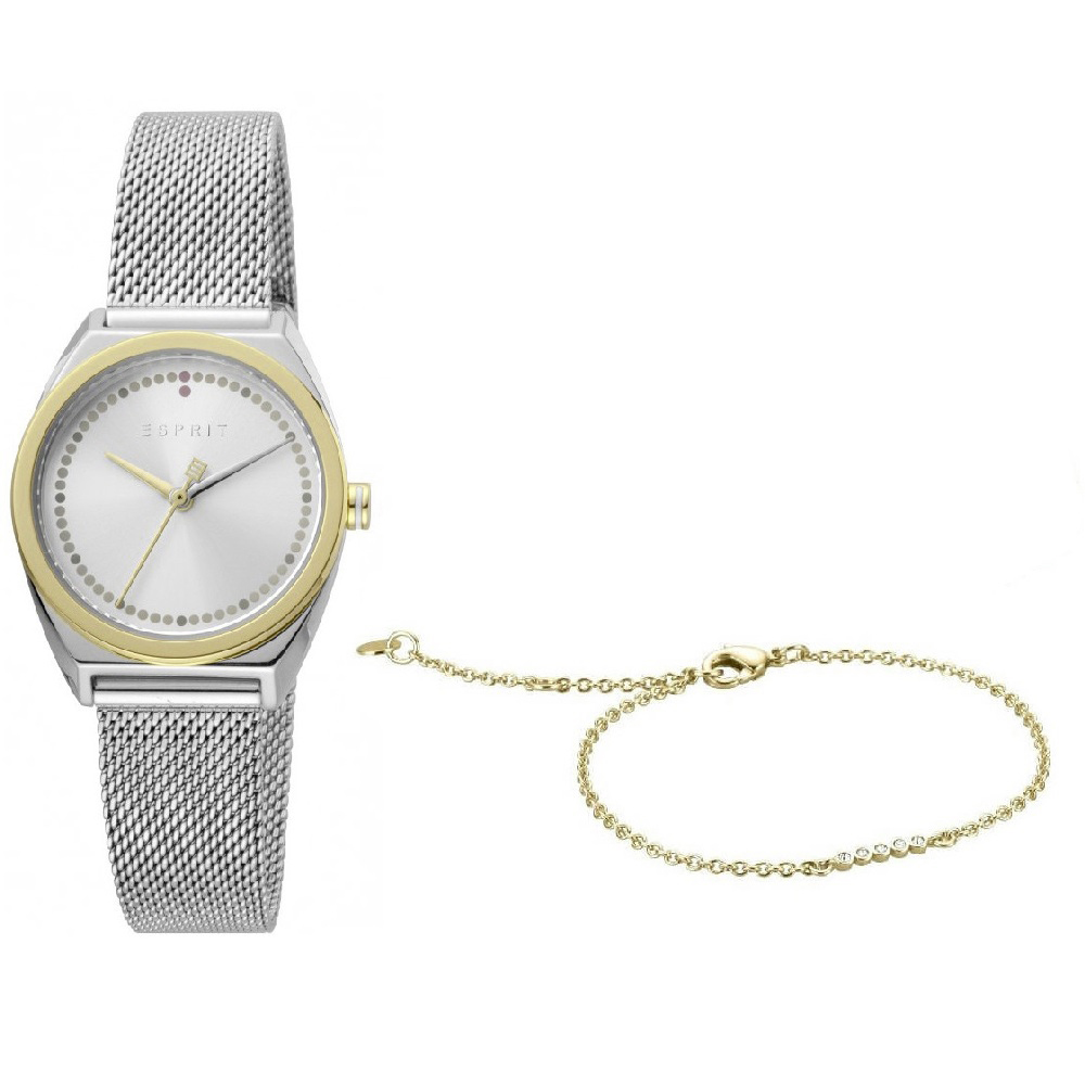 Esprit ES1L100M0085 zegarek srebrny klasyczny Damskie bransoleta - miniatura 5