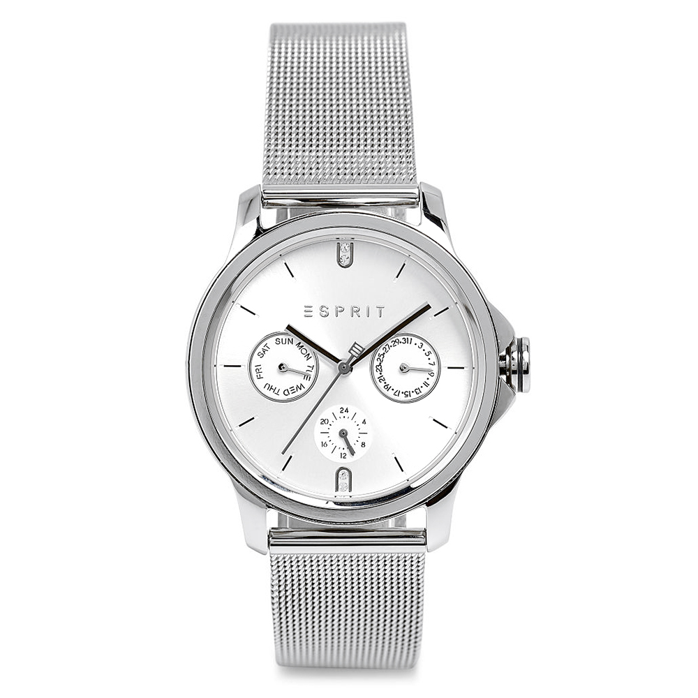 Esprit ES1L145M0055 zegarek srebrny klasyczny Damskie bransoleta - miniatura 5