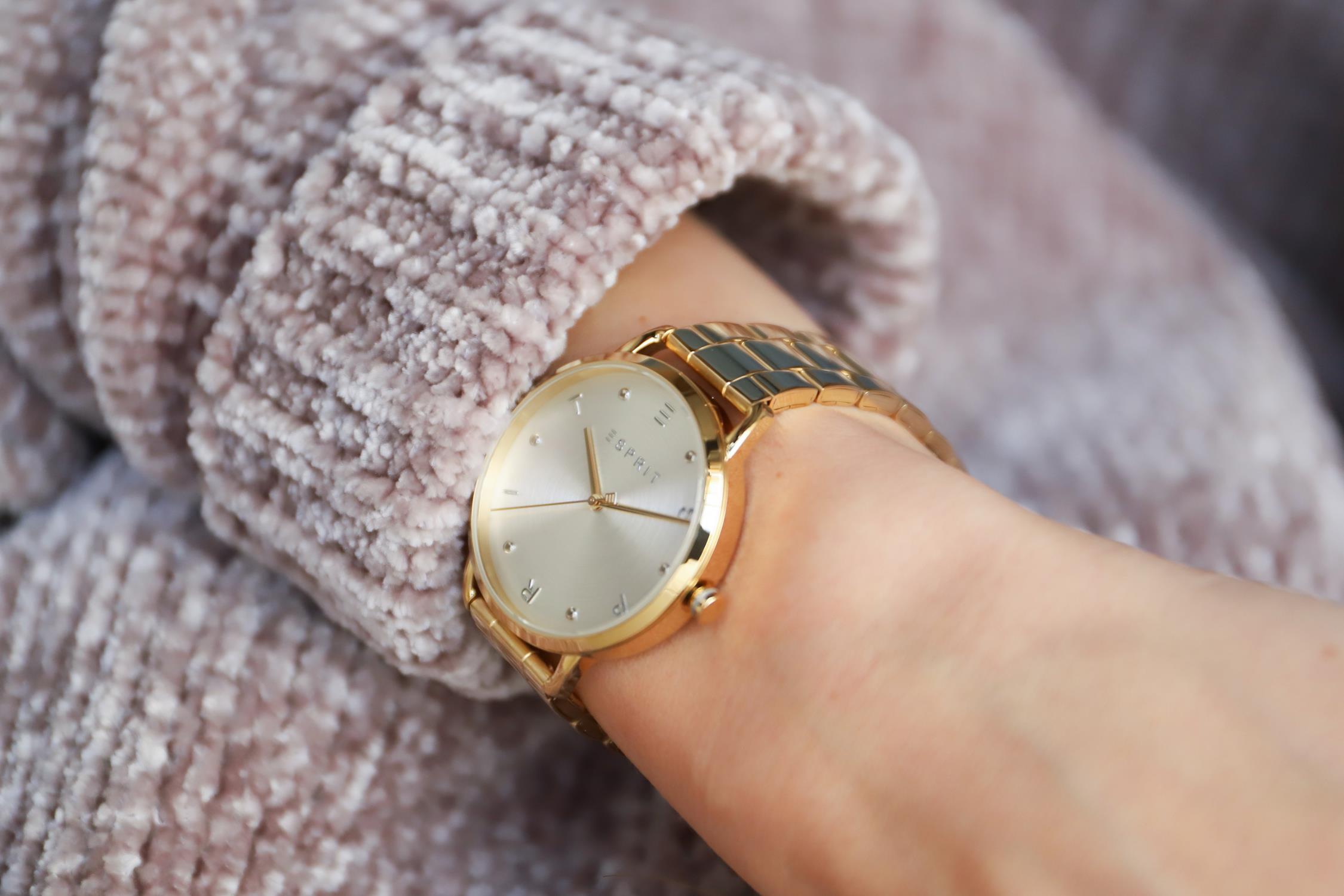 Esprit ES1L173M0075 zegarek złoty klasyczny Damskie bransoleta - miniatura 5