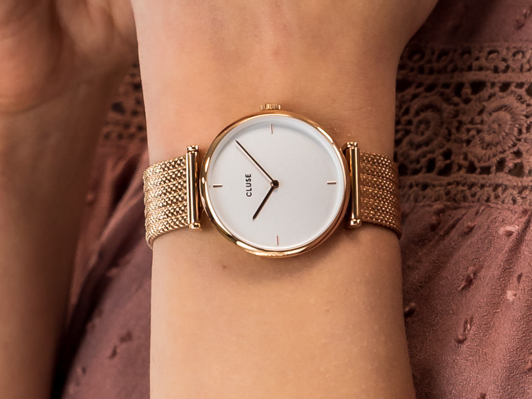 Cluse CG0108208001 Rose Gold/ White  Star Bracelet Gift Box zegarek fashion/modowy Triomphe - miniatura 4