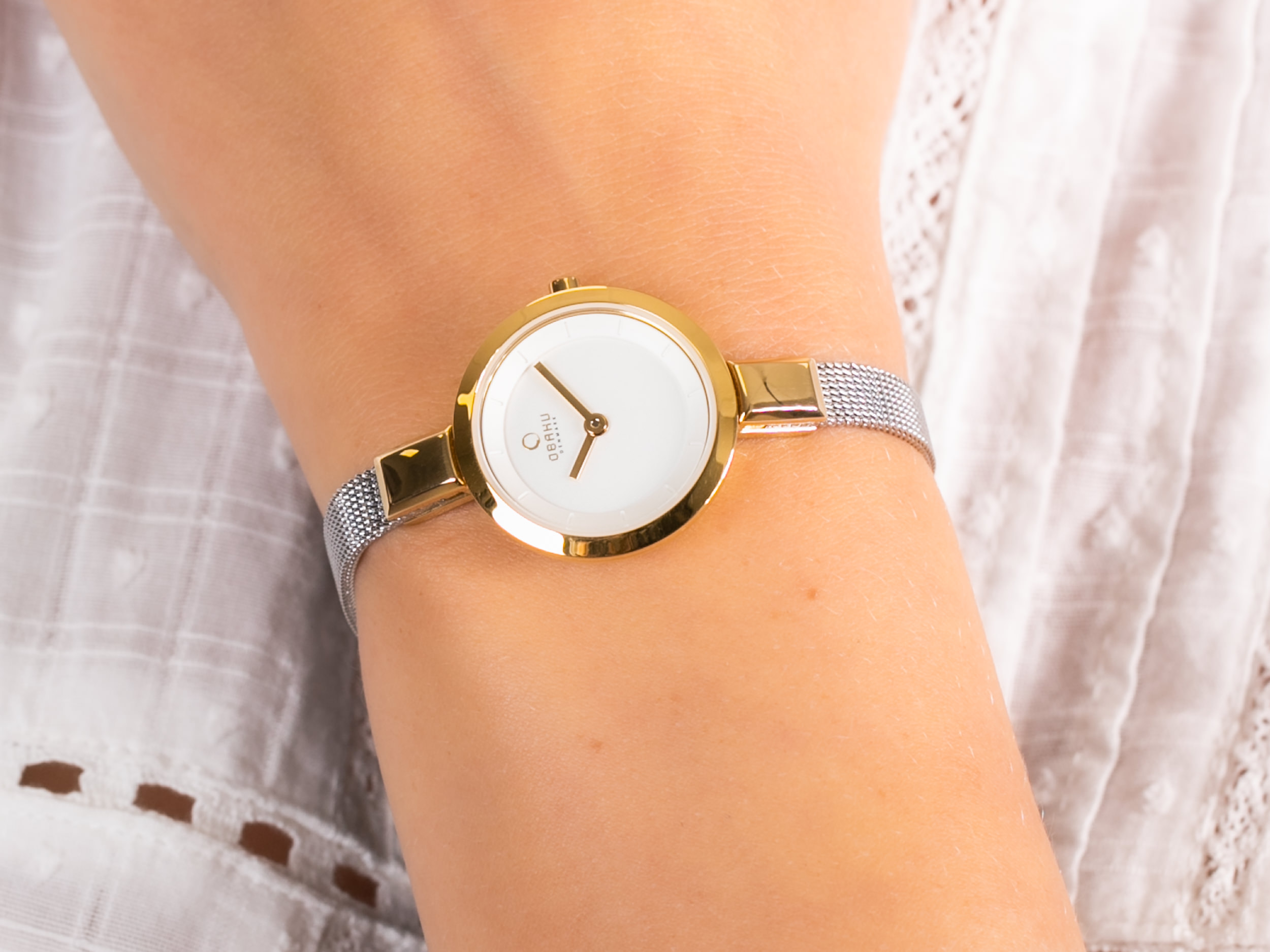 Obaku Denmark V129LGIMC1 zegarek fashion/modowy Slim - miniatura 4